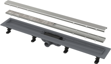 Душевой лоток Alcaplast 550 мм с решеткой под плитку APZ19-550