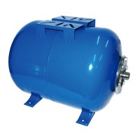 Гидроаккумулятор для систем холодного водоснабжения TIM 50Л, горизонтальный 