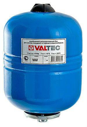 Мембранный бак для водоснабжения Valtec 24 л. VT.AV.B.060024